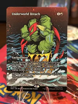 MTG Teenage Mutant Ninja Turtles Source Material Underworld Breach Borderless - Image 1