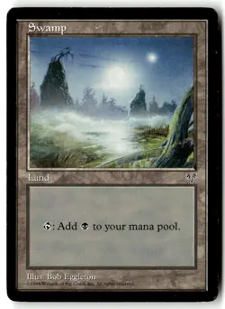 MTG Swamp (Foggy Night) [MIR - ] MP 4-46 - Image 1