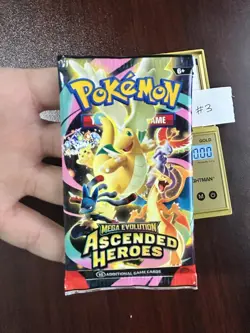 VERY HEAVY! GOD PACKUUU 22.58g Ascended Heroes Pokemon TCG Booster (SEALED) - Image 2
