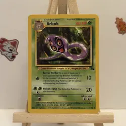 Arbok 31/62 Non Holo Fossil - Pokemon Card - Image 1