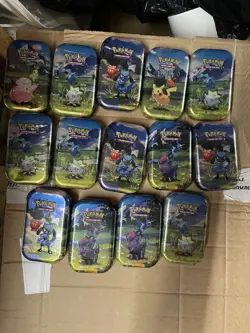 14x Pokemon TCG Ascended Heroes Mini Tins | Brand New Sealed - Image 1
