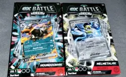 Two EX Battle Decks 1 Melmetal & 1 Houndoom Pokemon TCG Ready To Play Ships Free - Image 2