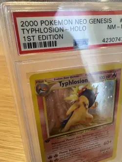 Pokemon Typhlosion 17/111 Neo Genesis Holo 1st Edition Psa 8 Near Mint - Image 3