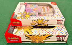NEW Pokemon TCG Scarlet & Violet 151 Zapdos EX & Alakazam EX Collection Box Lot - Image 3