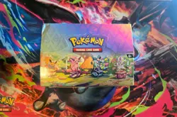 Pokemon Prismatic Evolutions Tin Display Coins and art inserts-No packs - Image 3