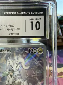 2025 POKEMON JTG EN-JOURNEY TOGETHER #167 N'S RESHIRAM CGC 10 #167 - Image 4