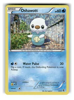 Oshawott 004/012 Holo Promo McDonald's Promos 2011 Pokemon Holo Lightly Played - Image 1
