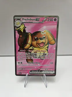 Pokemon TCG Dachsbun ex 160/142 Stellar Crown - Image 1