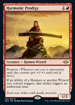 Harmonic Prodigy - Light Play MTG Modern Horizons 2 - Image 1