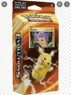 Pikachu Power & Mewtwo Mayhem XY Evolutions Theme Deck Pokemon TCG Cracked Ice. - Image 5