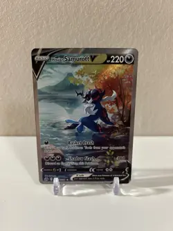 Pokemon Crown Zenith Galarian Gallery Hisuian Samurott V GG51/GG70 Ultra Rare NM - Image 1