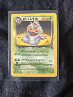 Dark Arbok [W Stamped] LP 19/82 Pokemon WoTC Promo - Image 1