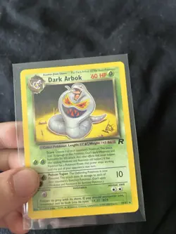 Dark Arbok [W Stamped] LP 19/82 Pokemon WoTC Promo - Image 2