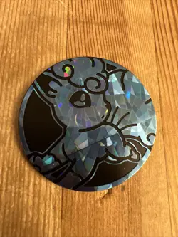 Holiday Calendar 2023 Pokemon ETB Jumbo Coin Alolan Vulpix - Image 1