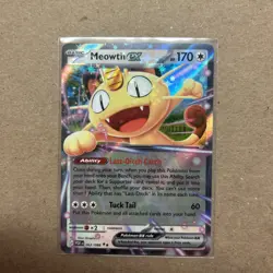 MEOWTH EX 062/088 DOUBLE RARE PERFECT ORDER POKEMON NM - Image 2