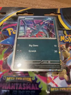 Pokemon Mega Evolution Phantasmal Flames 3 Pack New - Image 2