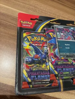 Pokemon Mega Evolution Phantasmal Flames 3 Pack New - Image 4