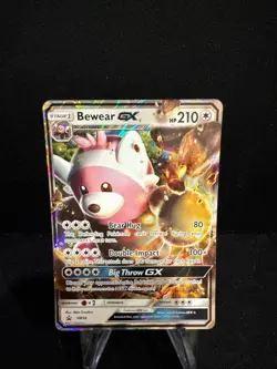 2017 Pokemon-Bewear SM34-Black Star Promo-Holo - Image 1