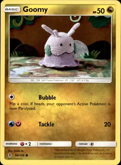 Goomy 94/145 - Pokemon SM - Guardians Rising - LP - Image 1