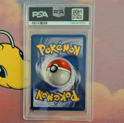 2000 POKEMON Team Rocket 1st ED Dark Dragonite #5/82 HOLO Rare PSA 7 Mint! 🔥💎 - Image 2