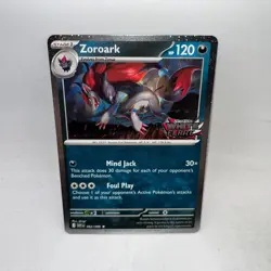 Zoroark (White Flare Stamped) 062/086 Pokemon Promo Cosmos Holo NM - Image 1