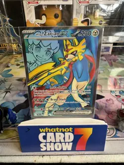 Hop's Zacian EX-Full Art Ultra Rare Holo-Pokemon TCG/Journey Together-176/159 - Image 1