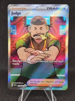 Pokemon TCG Judge Scarlet & Violet: Paldean Fates 228/091 Holo Ultra Rare - Image 1