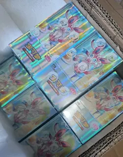 Pokemon TCG Chinese Gem Horizon Vol 2 Eevee CBB2C Booster Box - Sealed UK STOCK - Image 2
