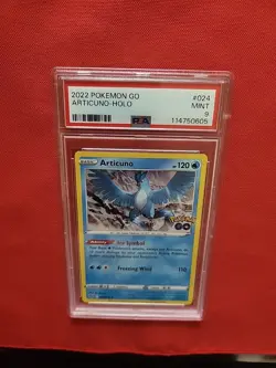 Pokemon: Articuno #024/078 Holo Rare Pokemon Go 2022 - PSA 9 MINT - B83 - Image 4