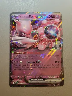 Pokemon TCG Team Rockets Mewtwo EX 79/217 Holo Ultra Rare Near Mint - Image 1