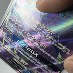 Pokemon TCG - Lunala GX (Full Art) 141/149 SM Base Set Holo MP - Image 5