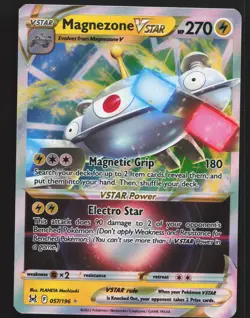 Magnezone VSTAR 057/196 Ultra Rare Pokemon SWSH11: Lost Origin Near Mint - Image 1