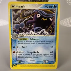 Pokemon TCG Whiscash EX Dragon 48/97 Regular Uncommon MP - Image 1