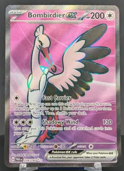 Pokemon Bombirdier ex #234/182 English Paradox Rift Ultra Rare Full Art - Image 1