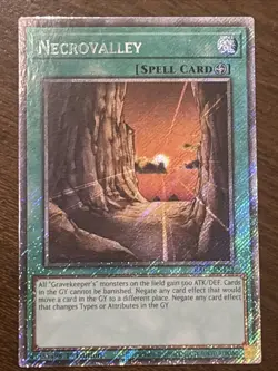 Necrovalley (Platinum Secret Rare) RA04-EN122 1st Edition VLP - Image 1