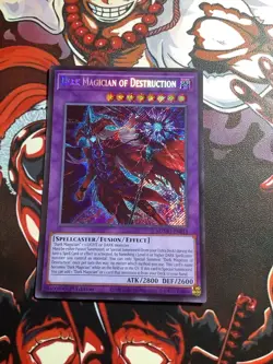 Dark Magician of Destruction - MZMU-EN011 - Secret Rare - 1st Edition NM Yugioh - Image 1