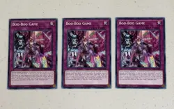 Yugioh TCG Lightning Overdrive Boo-Boo Game x3 - Image 1