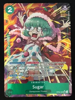 Sugar (OP04-024) (Alternate Art) - Kingdoms of Intrigue (OP04) - One Piece - Image 1