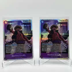 2x One Piece | Monkey.D.Luffy | ST26-005 | Super Rare (SR) | NM - Image 1