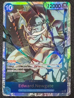 Edward.Newgate | OP13-042 NM | SR | One Piece TCG - Image 1