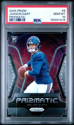 2025 Prizm Jaxson Dart PSA Graded Cards Lot of 3 Read Description - Image 1