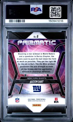 2025 Prizm Jaxson Dart PSA Graded Cards Lot of 3 Read Description - Image 2