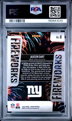 2025 Prizm Jaxson Dart PSA Graded Cards Lot of 3 Read Description - Image 4