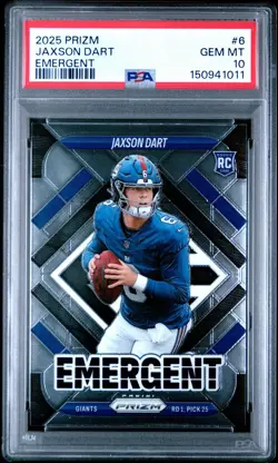 2025 Prizm Jaxson Dart PSA Graded Cards Lot of 3 Read Description - Image 5