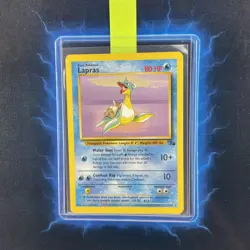 ⭐Lapras 25/62 ⭐Original Non Holo Rare Fossil Set Pokemon Card WOTC TCG 1999 - Image 1