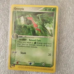 2003 POKEMON GROVYLE 32/109 TRADING CARD - Image 1
