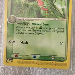 2003 POKEMON GROVYLE 32/109 TRADING CARD - Image 3