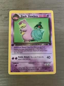 Dark Slowbro 29/82 - Team Rocket - Pokemon Card - Image 1