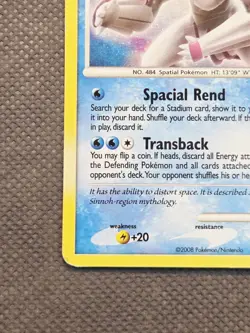 Palkia DP27 Holo Diamond & Pearl Black Star Promo 2007 Pokemon Card TCG - Image 5