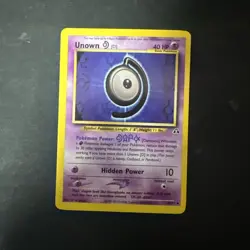 Unown D 47/75 Neo Discovery Pokemon Card - Image 1